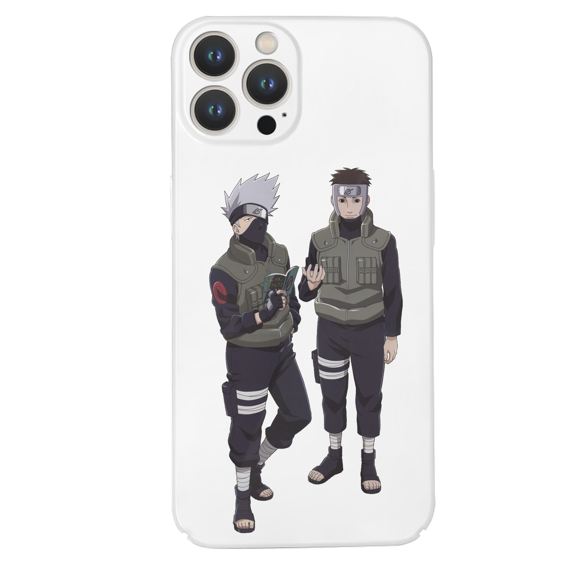 （画像用） NARUTO -ナルト- はたけ カカシ Hatake Kakashi 【iPhone 14シリーズ対応】ハードケース